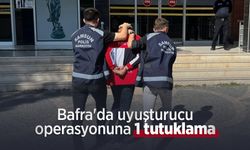 Bafra'da uyuşturucu operasyonuna 1 tutuklama