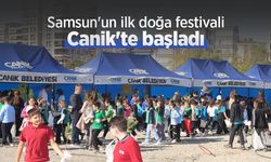 Samsun'un ilk doğa festivali Canik'te başladı