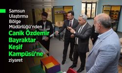 Samsun Ulaştırma Bölge Müdürlüğü’nden Canik Özdemir Bayraktar Keşif Kampüsü’ne Ziyaret