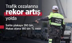 Trafik cezalarına rekor artış yolda: Sahte plakaya 280 bin, makas atana 180 bin TL ceza
