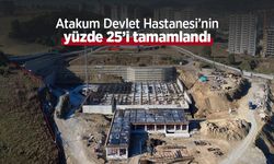 Atakum Devlet Hastanesi’nin yüzde 25’i tamamlandı