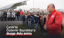 Canik'te Özdemir Bayraktar'a duygu dolu anma