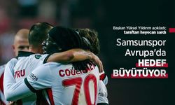 Samsunspor Avrupa'da HEDEF BÜYÜTÜYOR