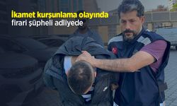 İkamet kurşunlama olayında firari şüpheli adliyeye sevk edildi