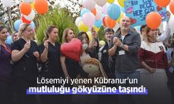 Lösemiyi yenen Kübranur'un mutluluğu gökyüzüne taşındı