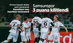 Samsunspor 3 puana kilitlendi