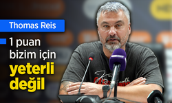 Thomas Reis: "1 puan bizim için yeterli değil"