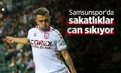 Samsunspor'da sakatlıklar can sıkıyor