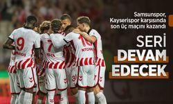Samsunspor, Kayserispor karşısında son üç maçını kazandı, SERİ DEVAM EDECEK