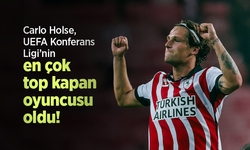 Carlo Holse, UEFA Konferans Ligi’nin en çok top kapan oyuncusu oldu!