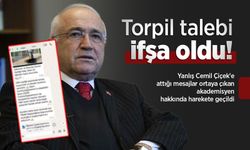 Torpil talebi ifşa oldu! Yanlış Cemil Çiçek'e attığı mesajlar ortaya çıkan akademisyen hakkında harekete geçildi