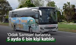 'Odak Samsun' turlarına 5 ayda 6 bin kişi katıldı