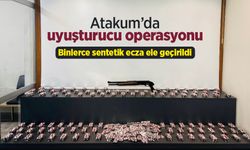 Atakum’da uyuşturucu operasyonu: Binlerce sentetik ecza ele geçirildi