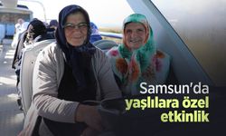 Samsun'da yaşlılara özel etkinlik