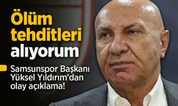 Samsunspor Başkanı Yüksel Yıldırım'dan olay açıklama!
