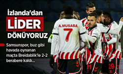 İzlanda'dan  LİDER DÖNÜYORUZ