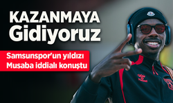 Samsunspor'un yıldızı Musaba iddialı konuştu ...