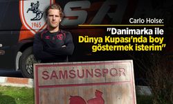 Carlo Holse: "Danimarka ile Dünya Kupası'nda boy göstermek isterim"
