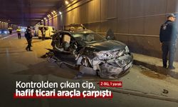 Kontrolden çıkan cip, hafif ticari araçla çarpıştı: 2 ölü, 1 yaralı