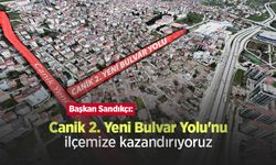 Başkan Sandıkçı: "Canik 2. Yeni Bulvar Yolu'nu ilçemize kazandırıyoruz"
