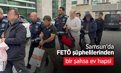 Samsun'da FETÖ şüphelilerinden bir şahsa ev hapsi.