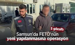 Samsun'da FETÖ'nün yeni yapılanmasına operasyon: 5 gözaltı