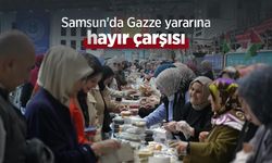 Samsun'da Gazze yararına hayır çarşısı