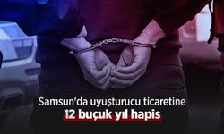 Samsun'da uyuşturucu ticaretine 12 buçuk yıl hapis