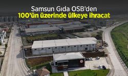 Samsun Gıda OSB’den 100’ün üzerinde ülkeye ihracat