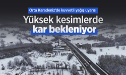 Orta Karadeniz’de kuvvetli yağış uyarısı: Yüksek kesimlerde kar bekleniyor