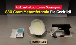 Atakum’da Uyuşturucu Operasyonu: 880 Gram Metamfetamin Ele Geçirildi