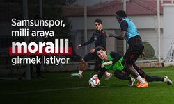 Samsunspor, milli araya moralli girmek istiyor