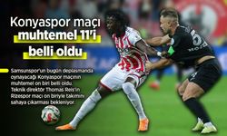 Konyaspor maçı  muhtemel 11'i belli oldu