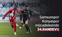 Samsunspor - Konyaspor mücadelesinde 34.RANDEVU