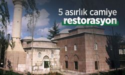 5 asırlık camiye restorasyon