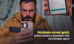 Hesabına servet geldi, gören banka çalışanları bile kendinden geçti
