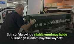 Samsun'da evinde silahla vurulmuş halde bulunan yaşlı adam hayatını kaybetti