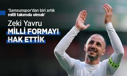 Zeki Yavru MİLLİ FORMAYI HAK ETTİK