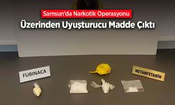 Samsun’da Narkotik Operasyonu: Üzerinden Uyuşturucu Madde Çıktı