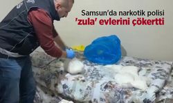 Samsun'da narkotik polisi 'zula' evlerini çökertti