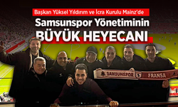 Başkan Yüksel Yıldırım ve İcra Kurulu Mainz'de...