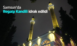 Samsun'da Regaip Kandili idrak edildi