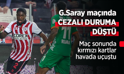 Maç sonunda kırmızı kartlar havada uçuştu …