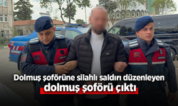 Dolmuş şoförüne silahlı saldırı düzenleyen dolmuş şoförü çıktı