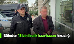 Büfeden 15 bin liralık kazı-kazan hırsızlığı