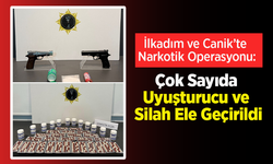 İlkadım ve Canik’te Narkotik Operasyonu: Çok Sayıda Uyuşturucu ve Silah Ele Geçirildi
