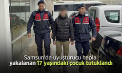 Samsun'da uyuşturucu hapla yakalanan 17 yaşındaki çocuk tutuklandı