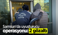 Samsun'da uyuşturucu operasyonu: 2 gözaltı