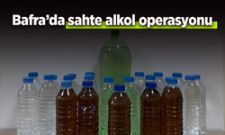 Bafra’da sahte alkol operasyonu