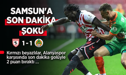Kırmızı beyazlılar, Alanyaspor karşısında son dakika golüyle 2 puan bıraktı …